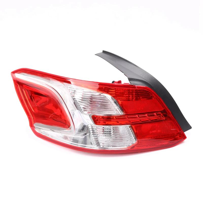 For Peugeot 301 2014-2018 Car Accessories Rear Outside taillight assembly Brakel lamp Parking Lights Rear lamp