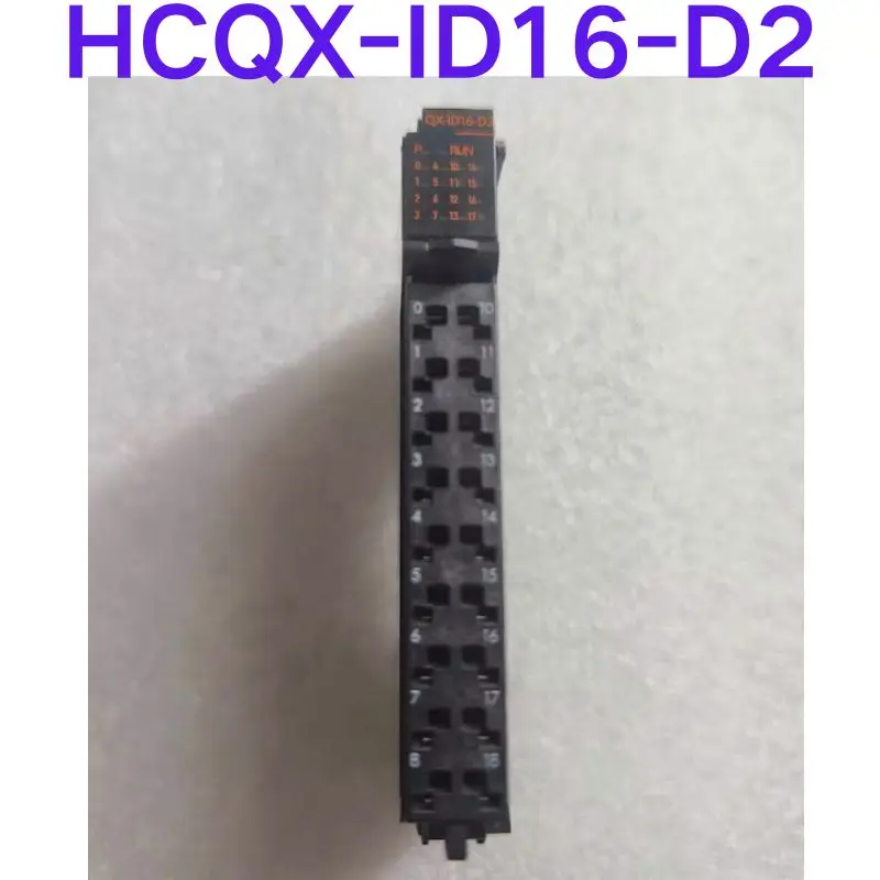 

Second-hand test OK , PLC module HCQX-ID16-D2