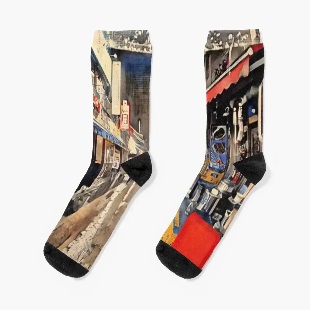 

Street Art 72 Socks Crossfit gift designer brand Socks Ladies Men's