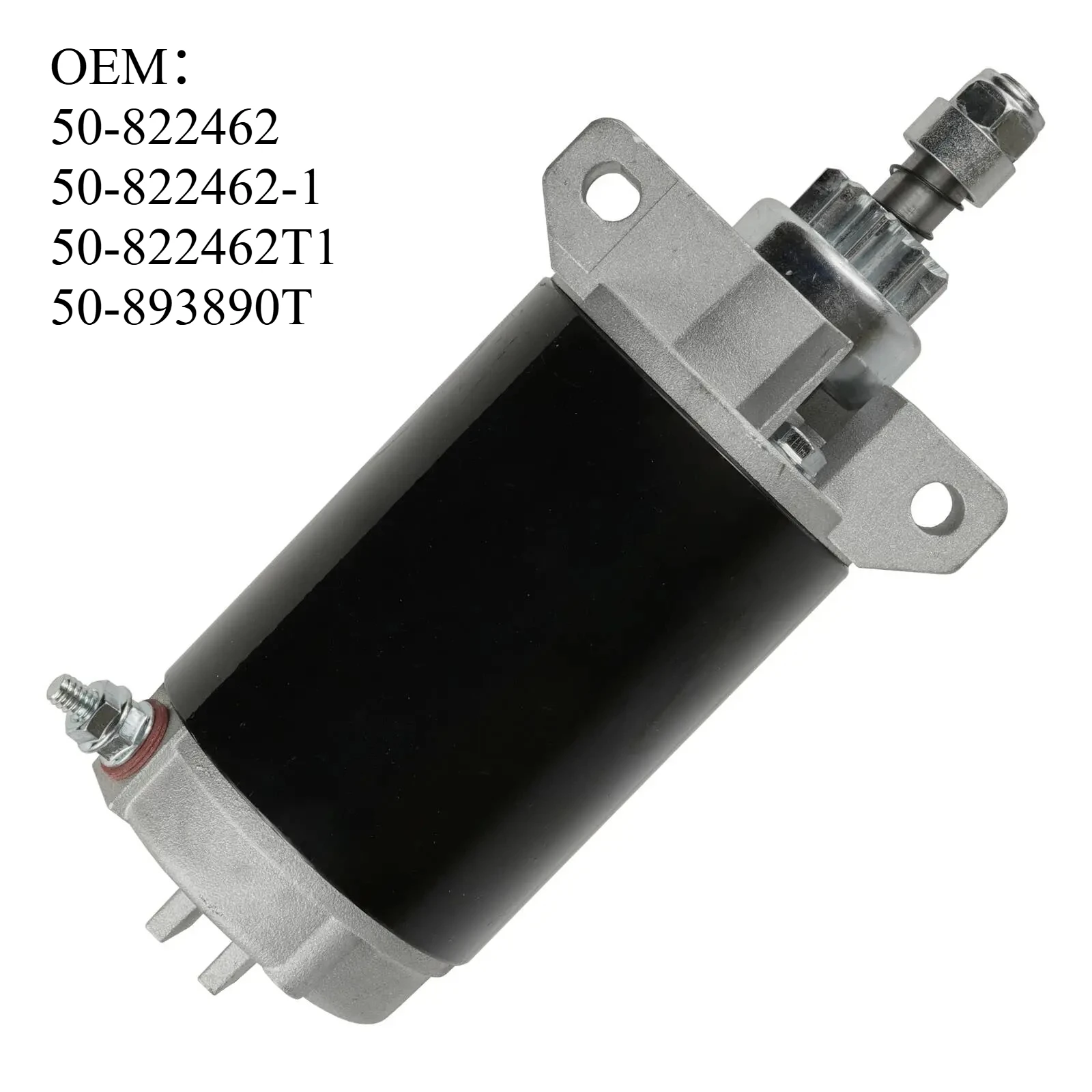 Anlasser für Mercury Marine 30Eho 30Elho 40Elo 50-822462 50-822462-1 50-822462T 50-822462T1 50-893890T Anlassermodell-DFRT985-13553