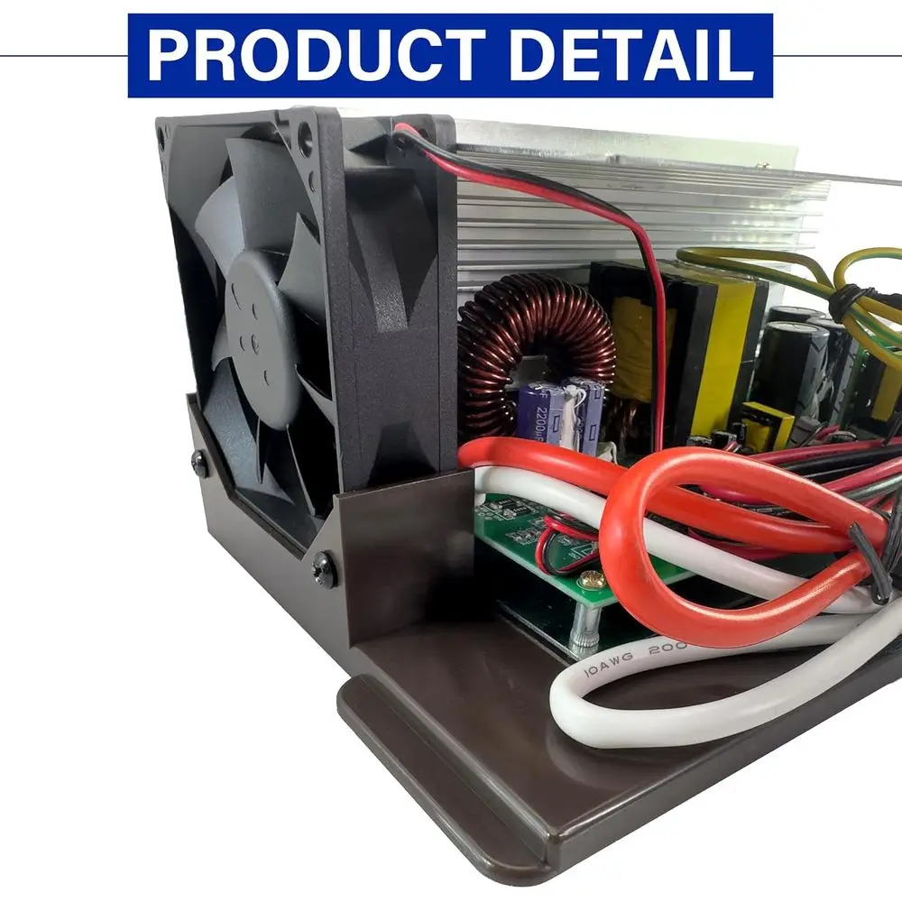 WF-8955PEC Power Converter, RV Converter WF 8955PEC for Parallax 7155 Converter