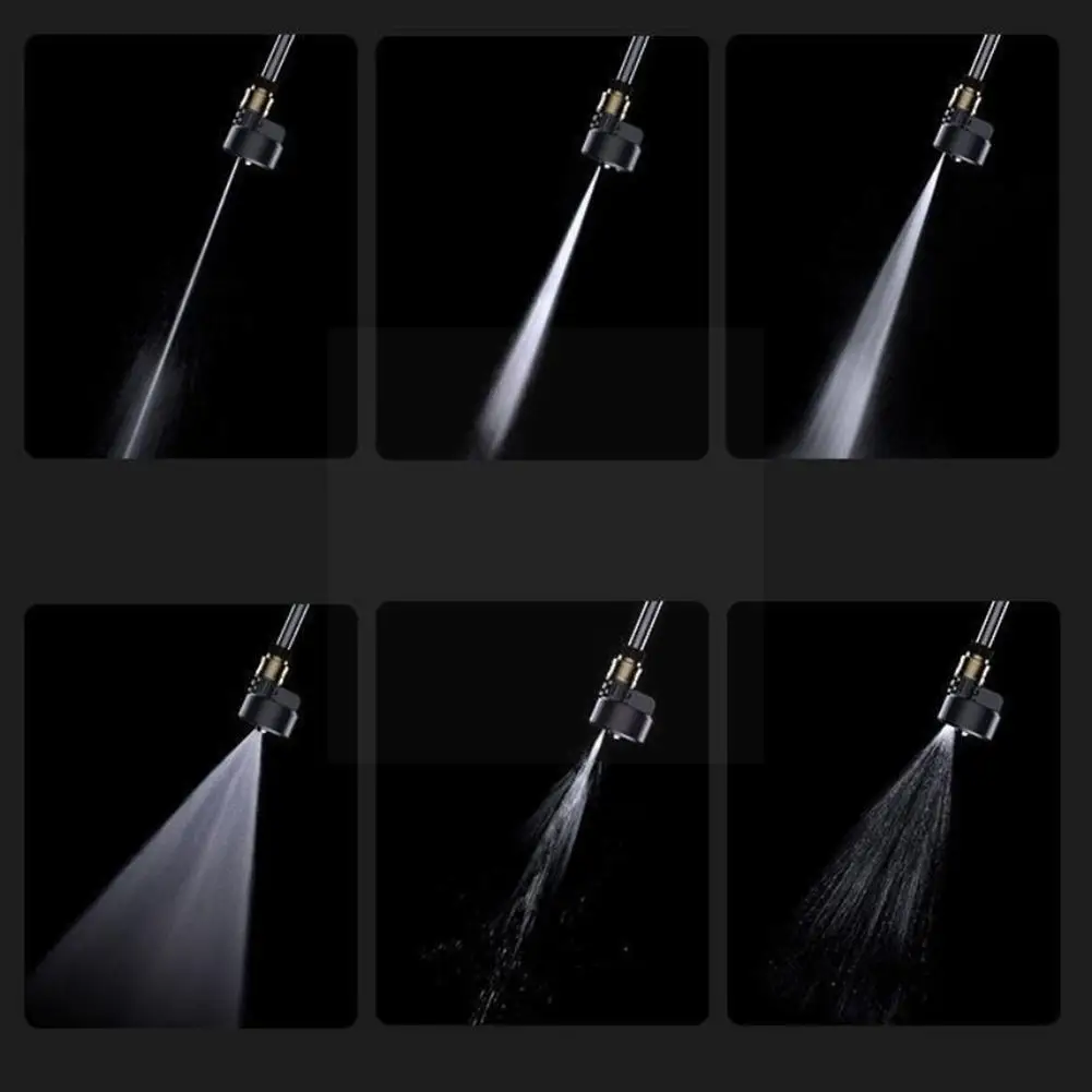 

Universal Wash Car Pressure Washer Nozzle Multi-Functional 1 Cleaning Washer Accessories Garden Car 6 Adjustable Jets In Sp F9B4