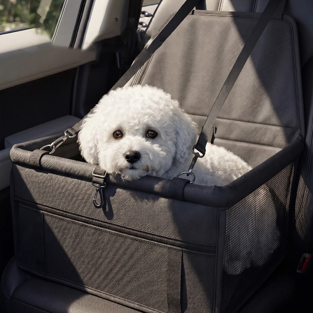 Bolsa de transporte impermeabl - Dog Car Seat Cover Waterproof Back Seat reseña y precio