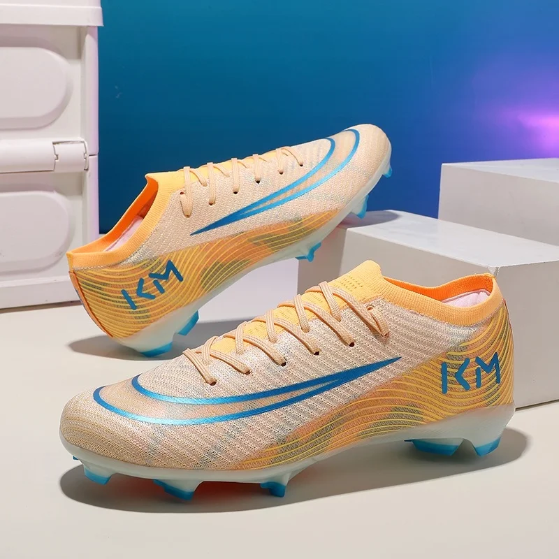 

Новые мужские футбольные бутсы, футбольные бутсы, сверхлегкие уличные FG/TF, высококачественные тренировочные кроссовки, профессиональные нескользящие футбольные бутсы