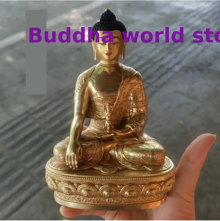 

special offer# Wholesale high grade quality Buddha statue COPPER Tantric Vajra Mitukpa Buddha Buddhist HOME Altar worship