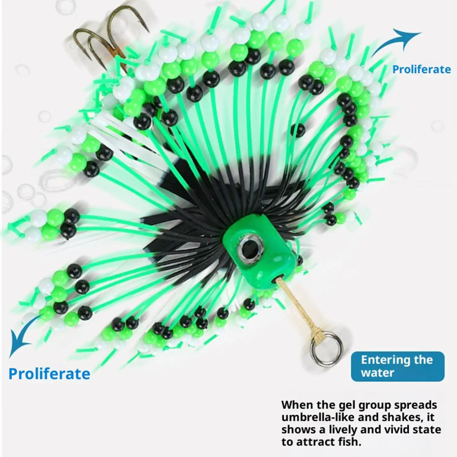 

Приманки для серфинга, имитация кальмаров, реалистичные приманки для кальмара для кемпинга, пешего туризма, путешествий, морской рыбалки на открытом воздухе, морской рыбалки