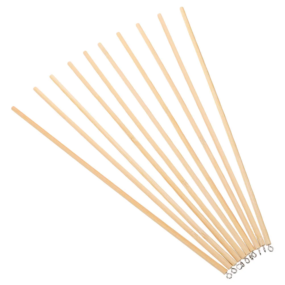 ไม้ควบคุมหุ่นเชิด 10 ชิ้น ไม้เนื้อแข็ง สำหรับงานฝีมือ DIY ใช้กับหุ่นเชิดมือและหุ่นเงา