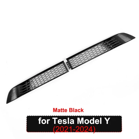 Решетка Радиатора Для Tesla Model Y 2024: Передняя, Нижняя, С Защитой От Насекомых, Модифицированная, Для Улучшения Характери...