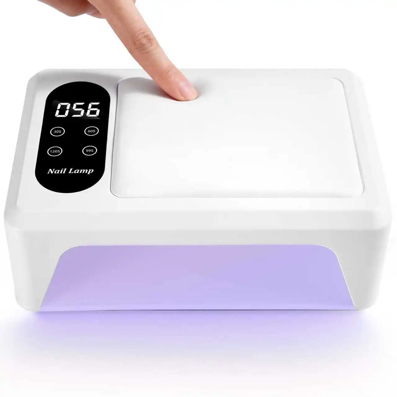 

96LEDS Nail Dryer 288W LED UV Nail Lamp For Gel Nail Polish Smart Sensing Manicure Lamp With Big Space Salon Hand Rest Salon Use