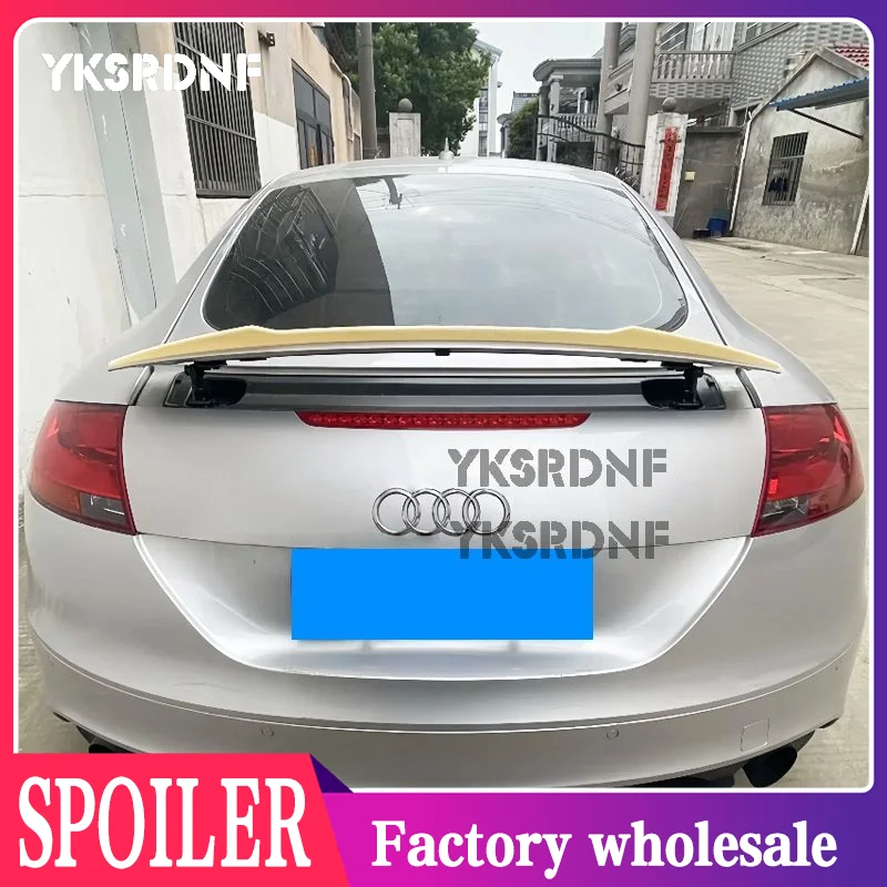 

Задний спойлер багажника, крыло для губ багажника для Audi TT 8J TTS 2008-2014 гг., хвостовые крылья автомобиля, материал ABS, тюнинг, внешние аксессуары, детали