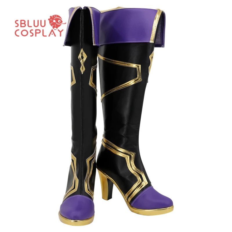 

SBluuCosplay Vtuber Aruna Shuun Cosplay Shoes Custom Made Boots