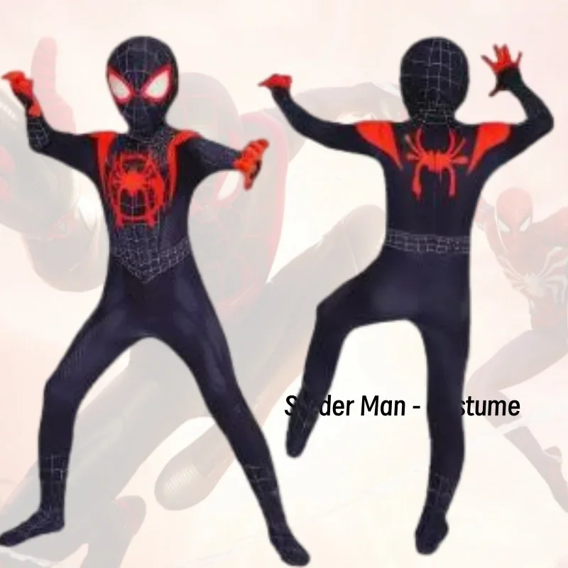 Nowe stroje cosplay anime na rok 2026, kombinezon superbohatera, dziecięce stroje cosplay Spider-Mana, rozmiar prezentowy 110-150 cm