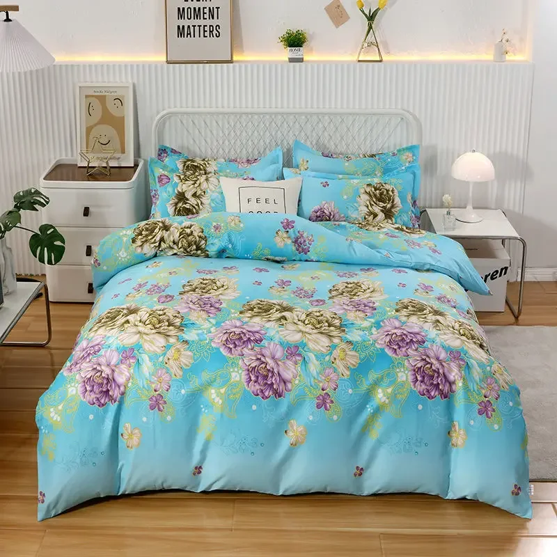 A Natural, Soft, and Comfortable American Countryside Style Down Duvet Cover, A Must-have for All Seasons in Home Decor