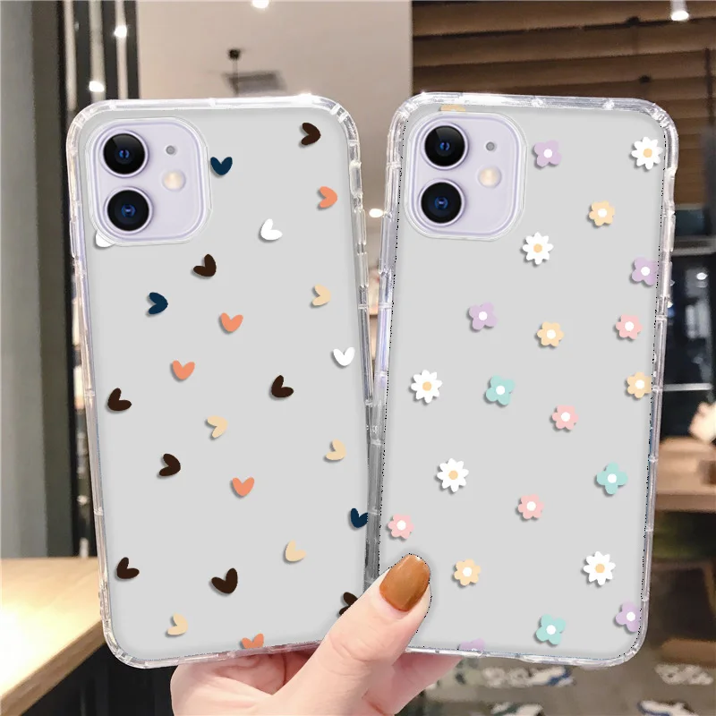 Transparent Phone Case For Oppo Realme GT Master Case Oppo Realme 8 Pro 9 Pro Plus GT Neo 3 2 2T GT2 C35 Cute Love Heart Cover