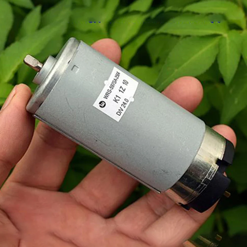 DC 24V Large Torque Extended Type Mini Motor 4200RPM Micro current Low Power Consumption Slow Speed Curtain Machine Motor