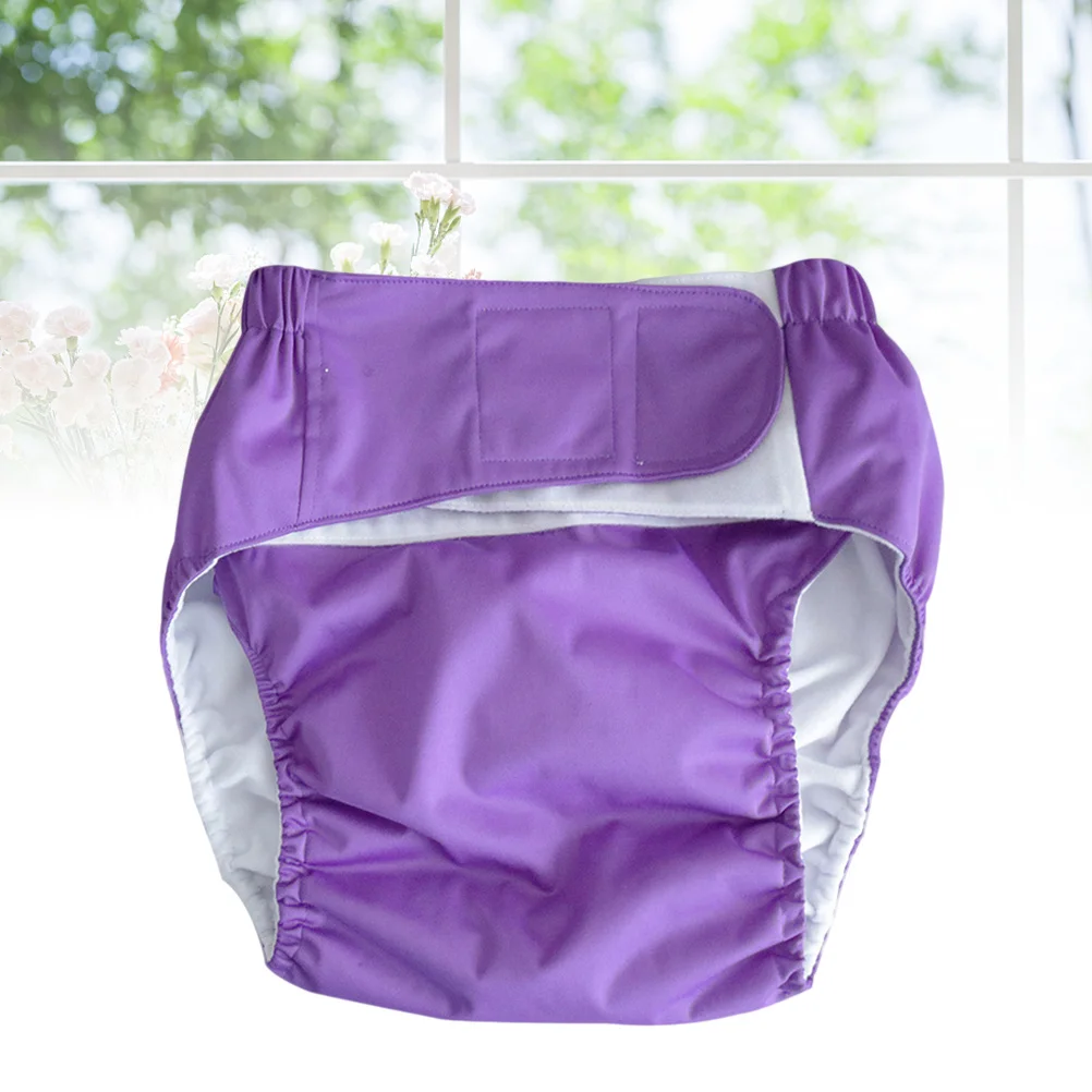 

Tape Urine Pants Adult Diapers Adjustable Waterproof Washable Underwear For Incontinence Elderly Patient Care Dark