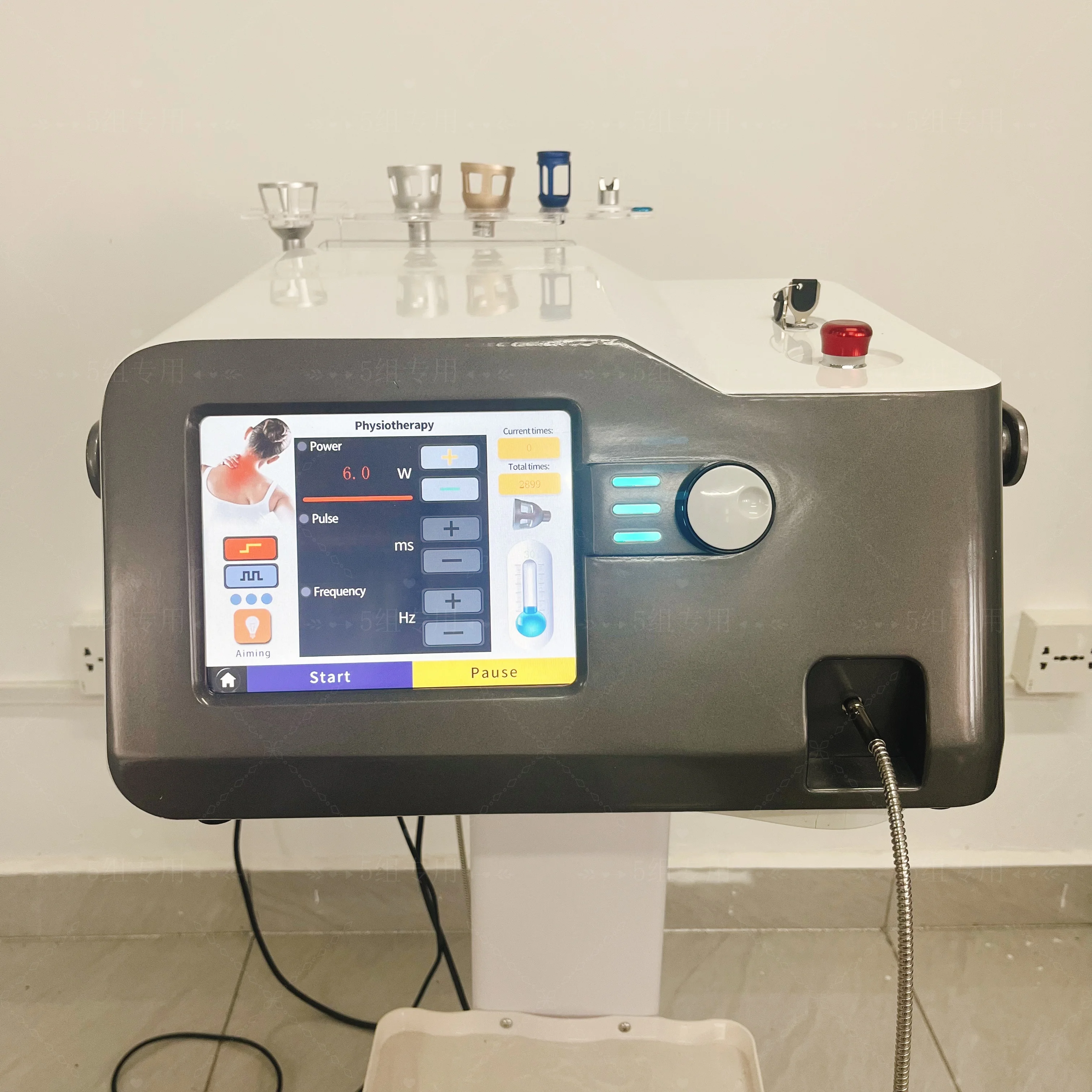 5 IN 1 Diodo Laser 980 Entfernung Gefäßmaschine Besenader Ekzeme Nagelpilz Entfernung Laser Hautverjüngungsmaschine