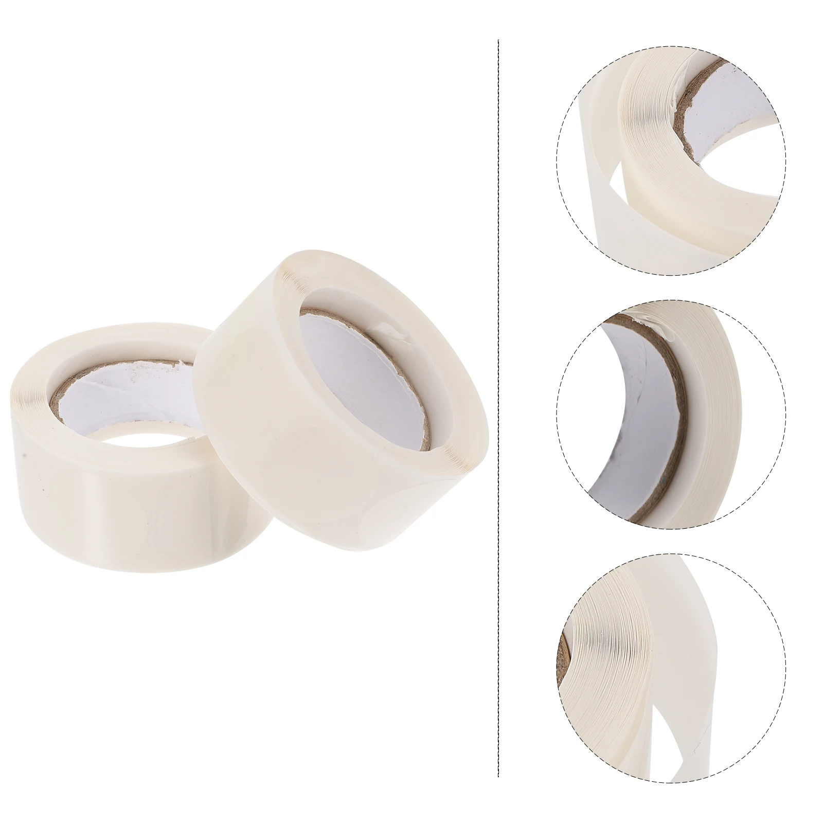 

1000 Pcs Seal Label Etiquetas Adhesivas Para Postres Pegatinas De Embalaje Sticker Circular Transparente Circulares Sobre