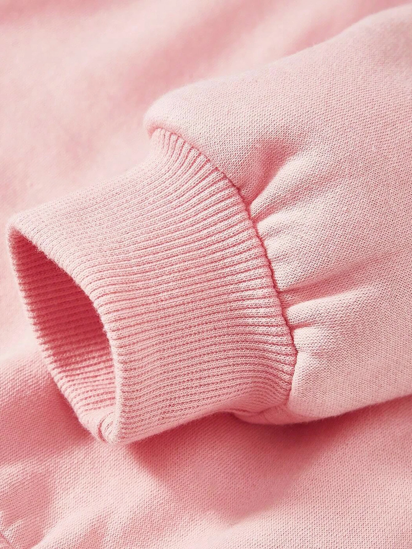 Herbst-Outfit für Mädchen: Langarm-Sweatshirt + Schlaghose, zweiteiliges Set mit Capybara-Print, rosa und rosarote Kleidung, modisch und süß, geeignet für Mädchen im Alter von 4-12 Jahren – Detail 6