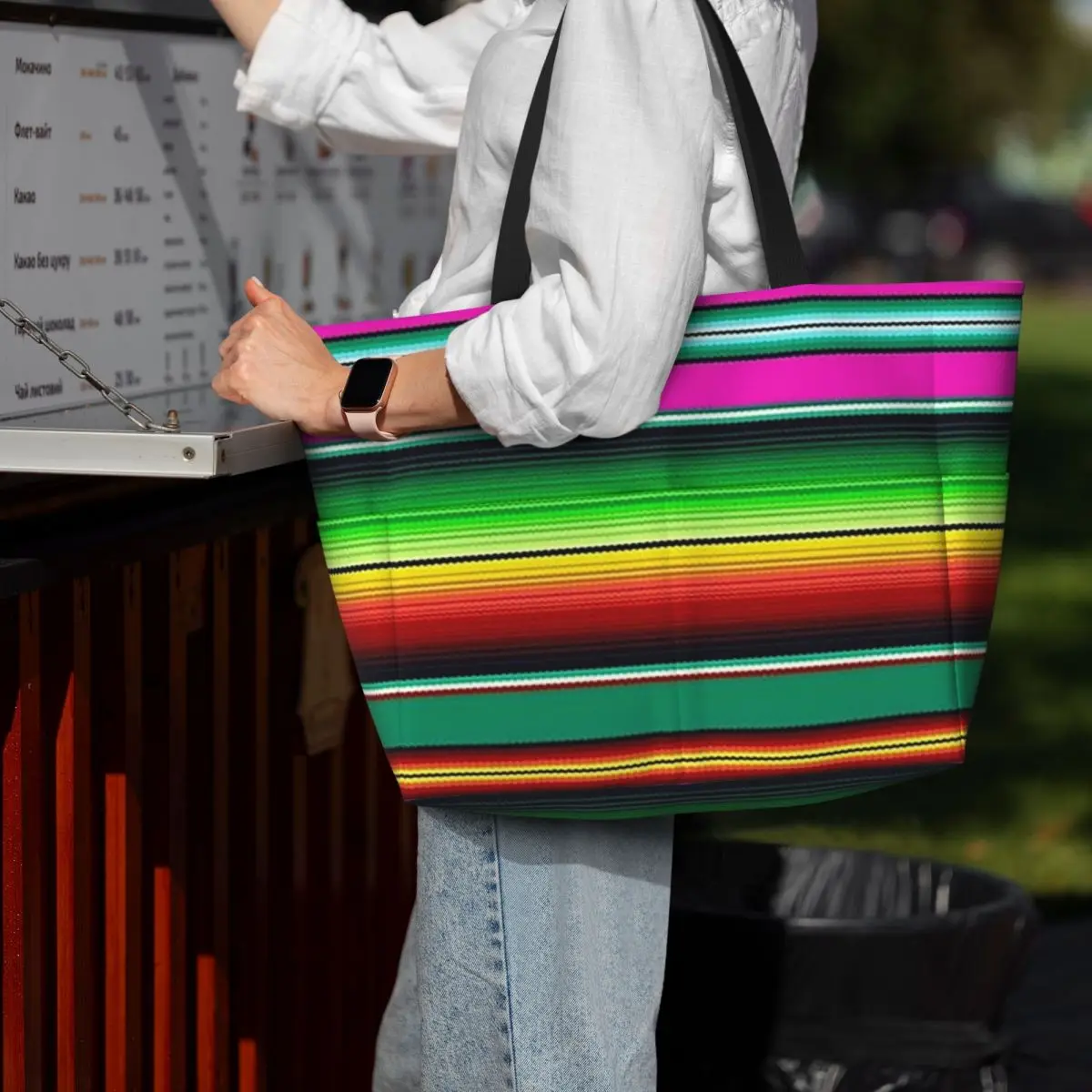 

Mexican Indigenous 4 Beach Tote Bag Sport Gym Yoga Duffle Large Tote Bag Women Travel Bag Fitness bag