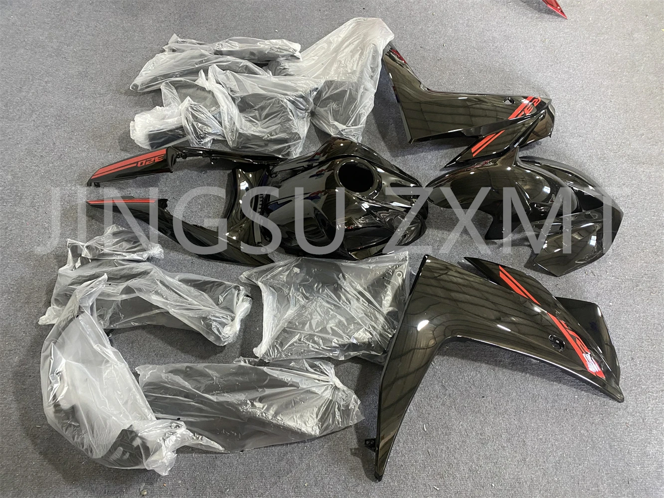 4Gifts New ABS Motorcycle Fairings Kit Fit For YAMAHA R3 R25 2015 2016 2017 2018 15 16 17 18 Bodywork Set Custom Black image 2