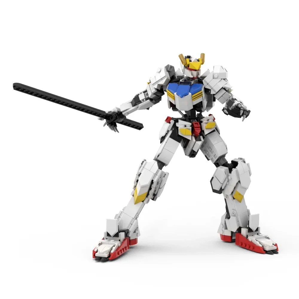 MOC Bouwstenen Kit Model RX-78 Mecha Action Figure Baksteen G-08 Barbatoss Robot Mobiele Pak Speelgoed DIY Kinderen Verjaardagscadeau