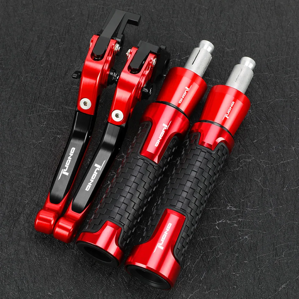 

Motorcycle Brake Clutch Levers Handlebar Handle Grips Ends Caps For Aprilia TUONO V4R FactoRy 2011-2015 2016 Slider Accessories
