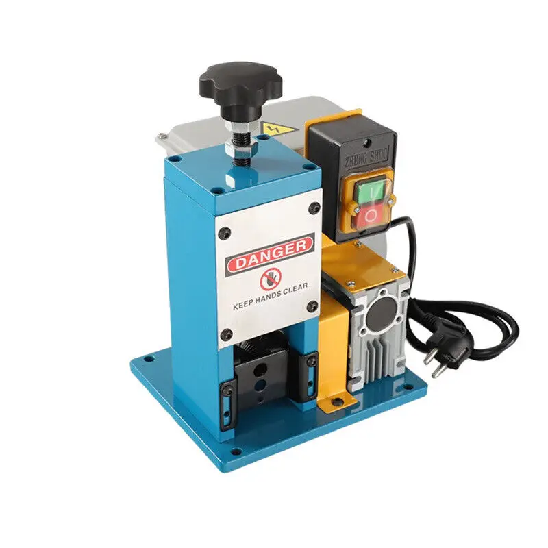 SMS-025 Model 110V or 220V Automatic Scrap Cable Wire peeling Machine Copper Wire peeling tool 1.5-25mm