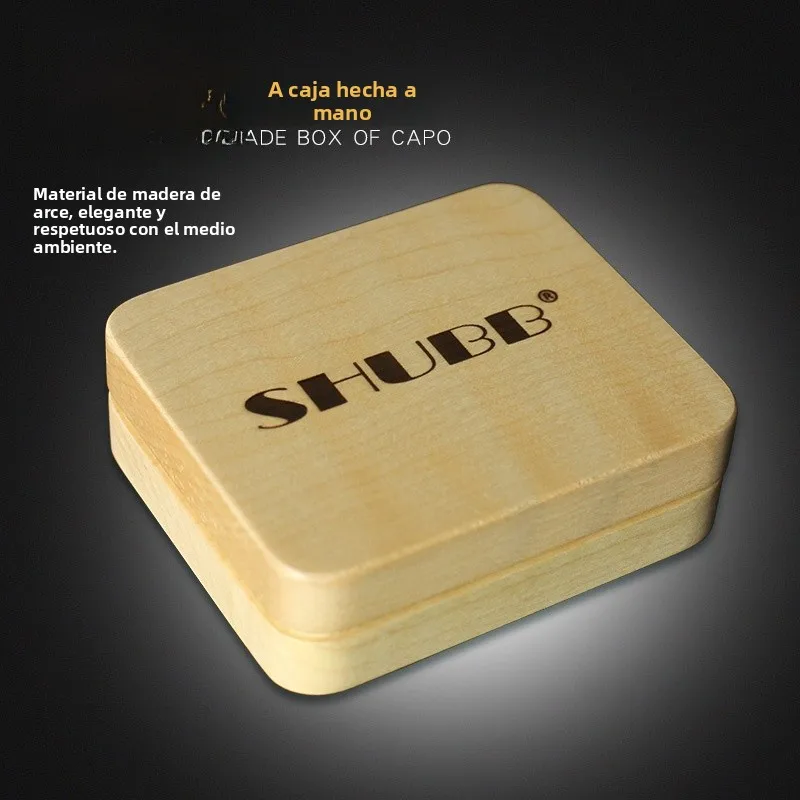 Caja de nento Hecha a Mano de Ma iza de Abedul para Guitarra Eléctrica ubb Summer Birch, Clip de inación ...