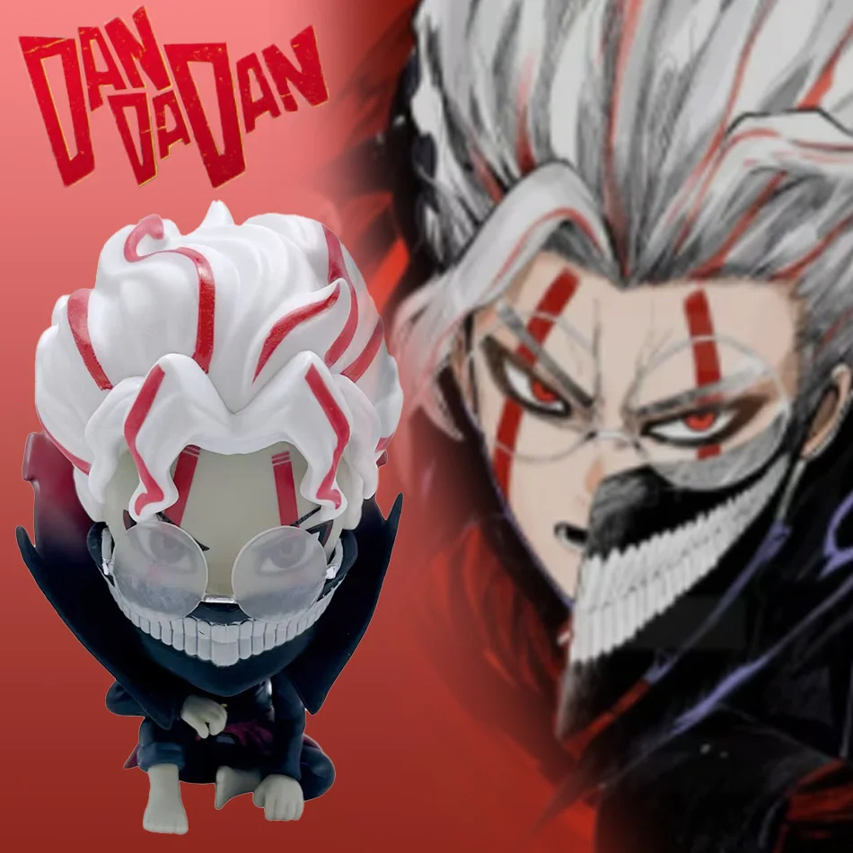 New Original Anime Dandadan Ayase Momo Takakura Ken Highway Granny Transformed Assembly PVC Model Toys Action Figures Gifts