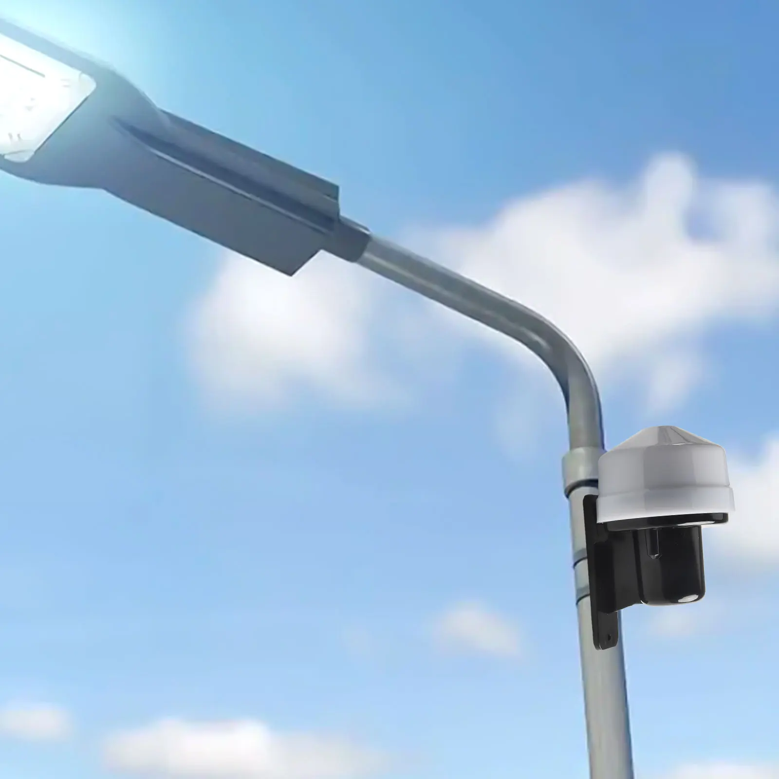 Electronic Photocell Outdoor Light Switch Automatic Lighting Control 2 Year Guarantee Built-in Photocell Energy Saving
