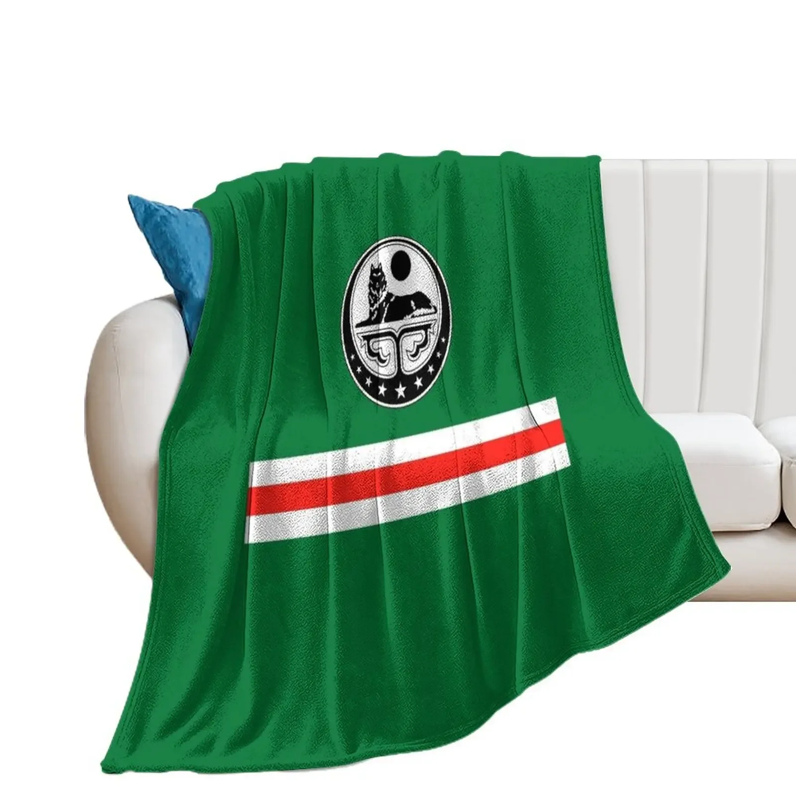 ICHKERIA FLAG Throw Blanket Designers Hair Blankets