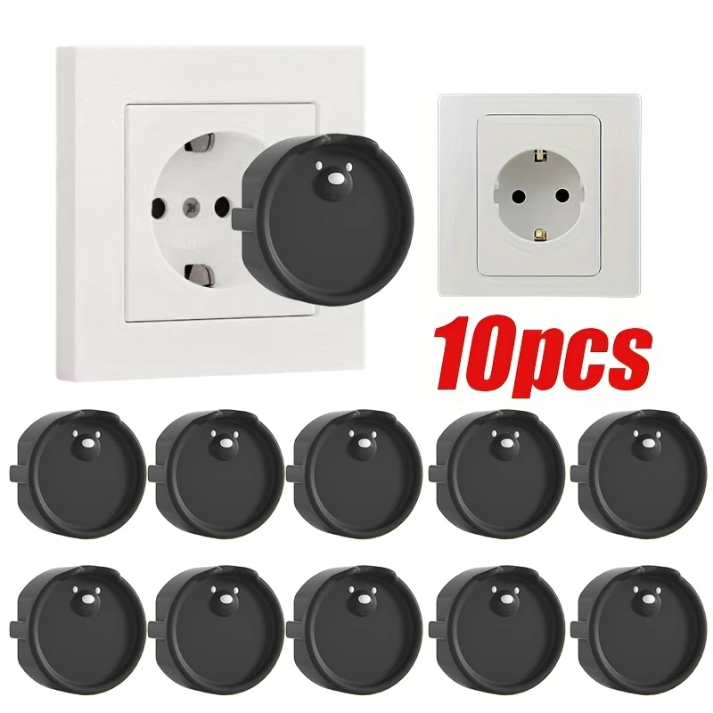 

Baby Safety Socket Cover Electrical Plastic Outlet Protector Anti Electric Socket Protection Cover Decorative Dust Cover ﻿