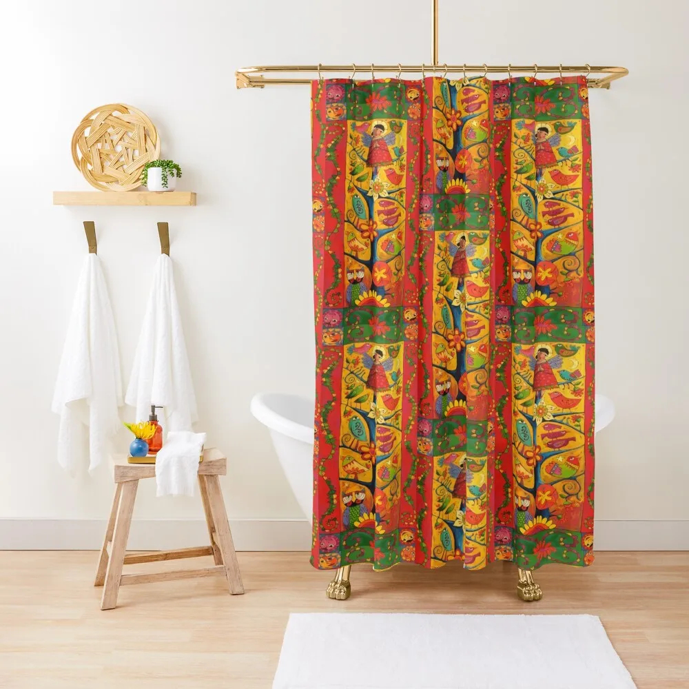 

Blessed Shower Curtain For Bathrooms Bathroom Shower Elegant Bathroom Bathroom And Shower Products Curtain