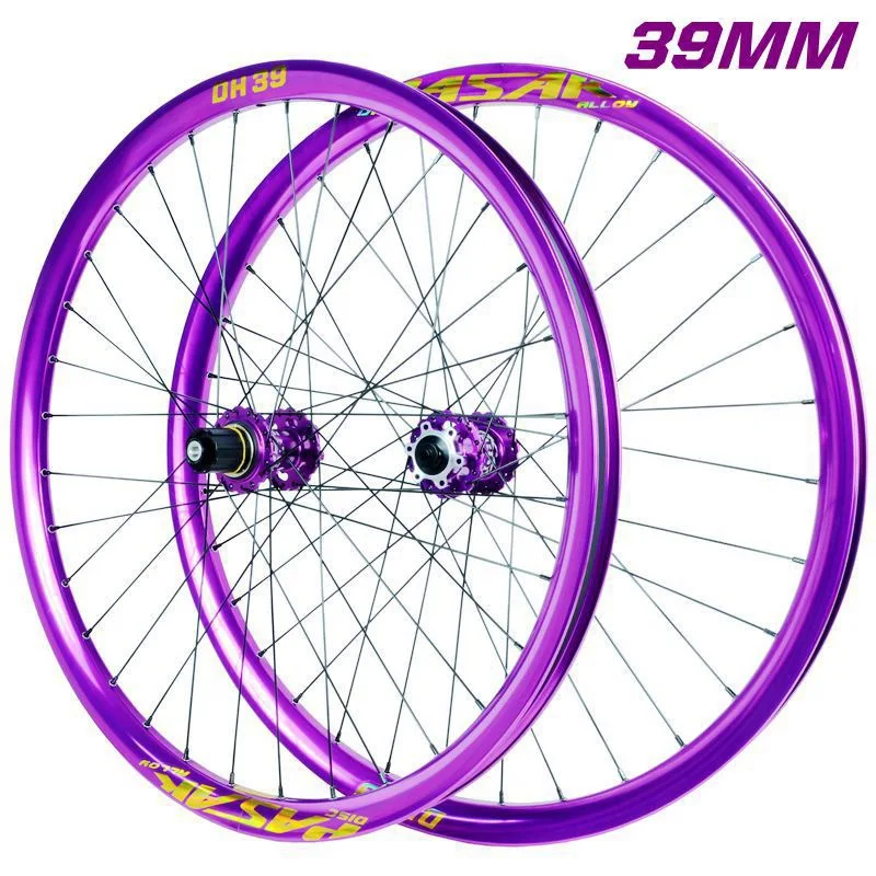 

Mountain Bike Earth Slope Bike Quick Release Lock MTX39 DH Aluminum Ring 26 27.5 29 Inch Wheelset AM Descent
