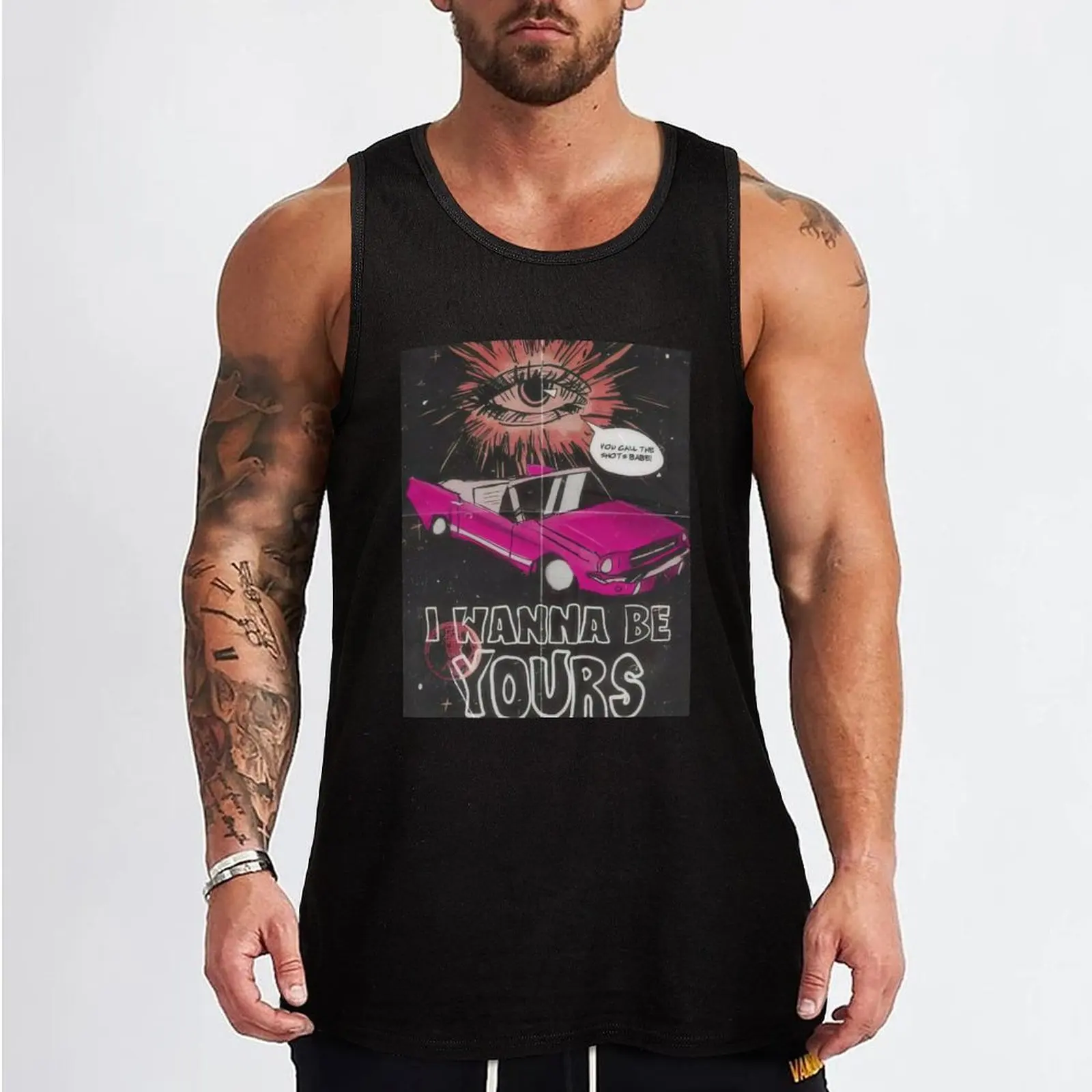 I Wanna Be Yours Artwork 1 Tank Top sleeveless gym shirts male gym shirts anime t-shirts sleeveless vests