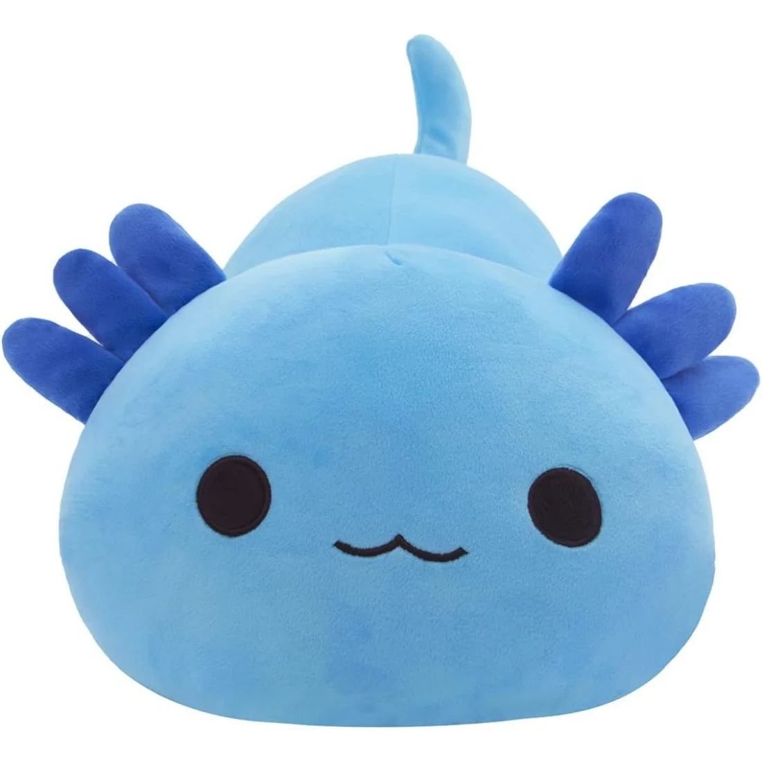 وسادة أكسولوتل قطيفة سوداء مقاس 12/20 بوصة، لعبة محشوة لطيفة وناعمة على شكل أكسولوتل، هدية رائعة للأطفال والكبار