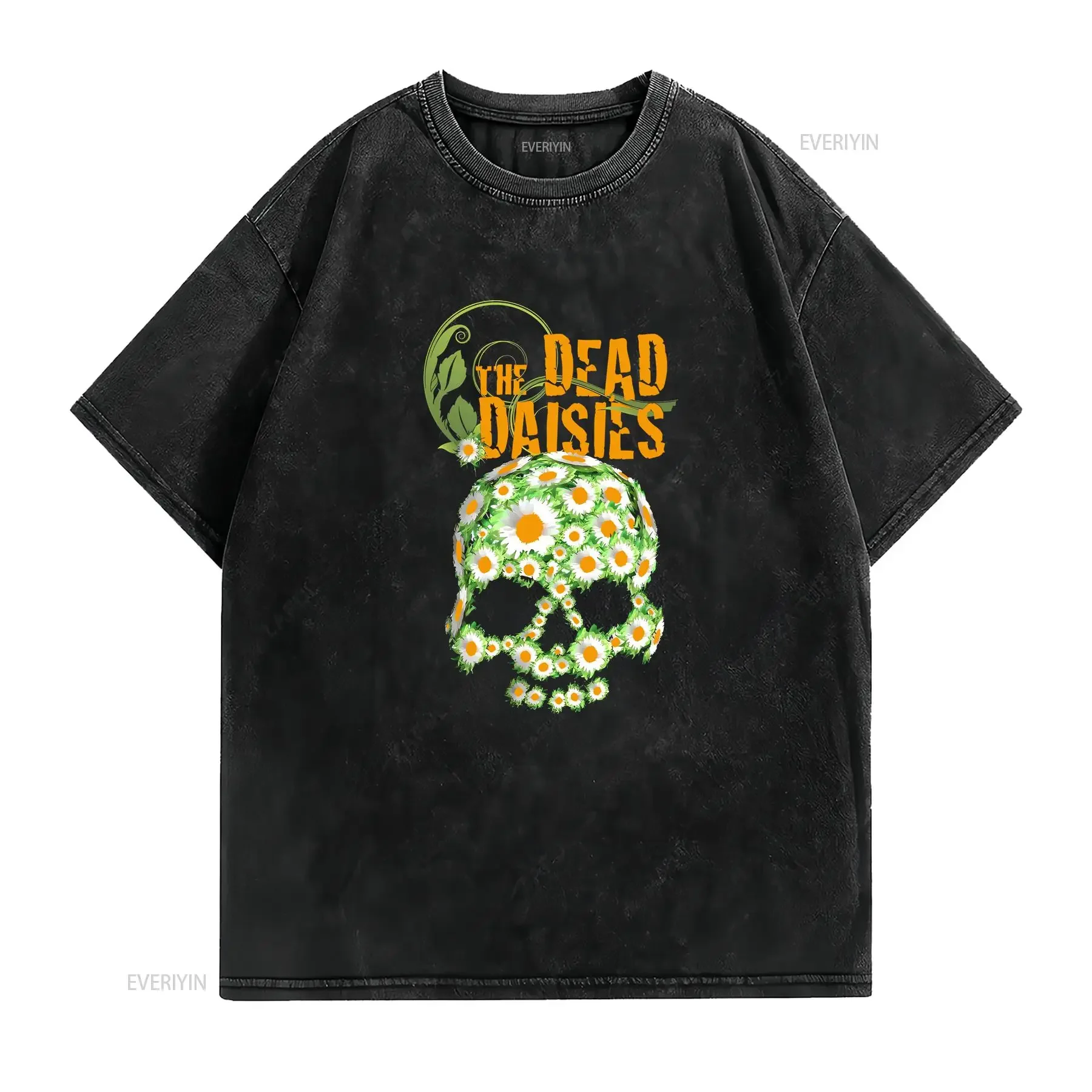 تي شيرت The Dead Daisies Band للمعجبين باللون الأسود بجميع المقاسات TMA567 عتيق مغسول قليلاً ملابس الشارع الشهير ناعمة ومريحة وأنيقة