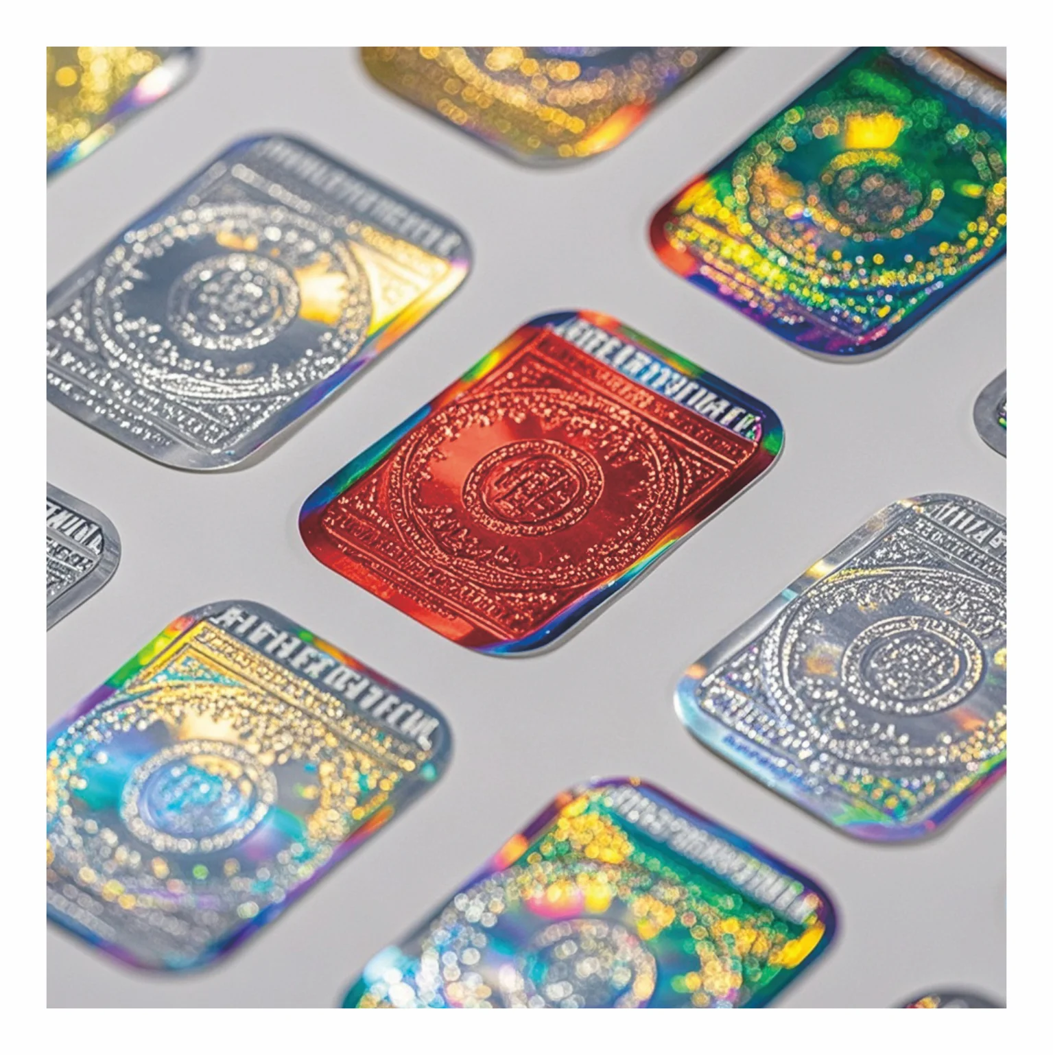 Hot Selling Security Holographic Label With Serial Number Die-Cut Holographic Label With Low Price
