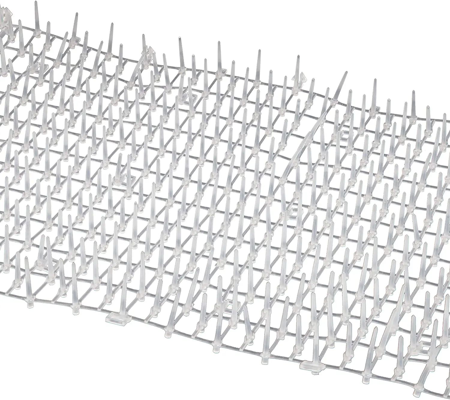 Katzenkotmatte weiß -4 m x 0,28 m, Anti-Katzen-Netzwerk mit Spikes, Garten-Grabstopper – Haustier-Hund-Katzen-Abschreckungsmatte für drinnen und draußen – Detail 5