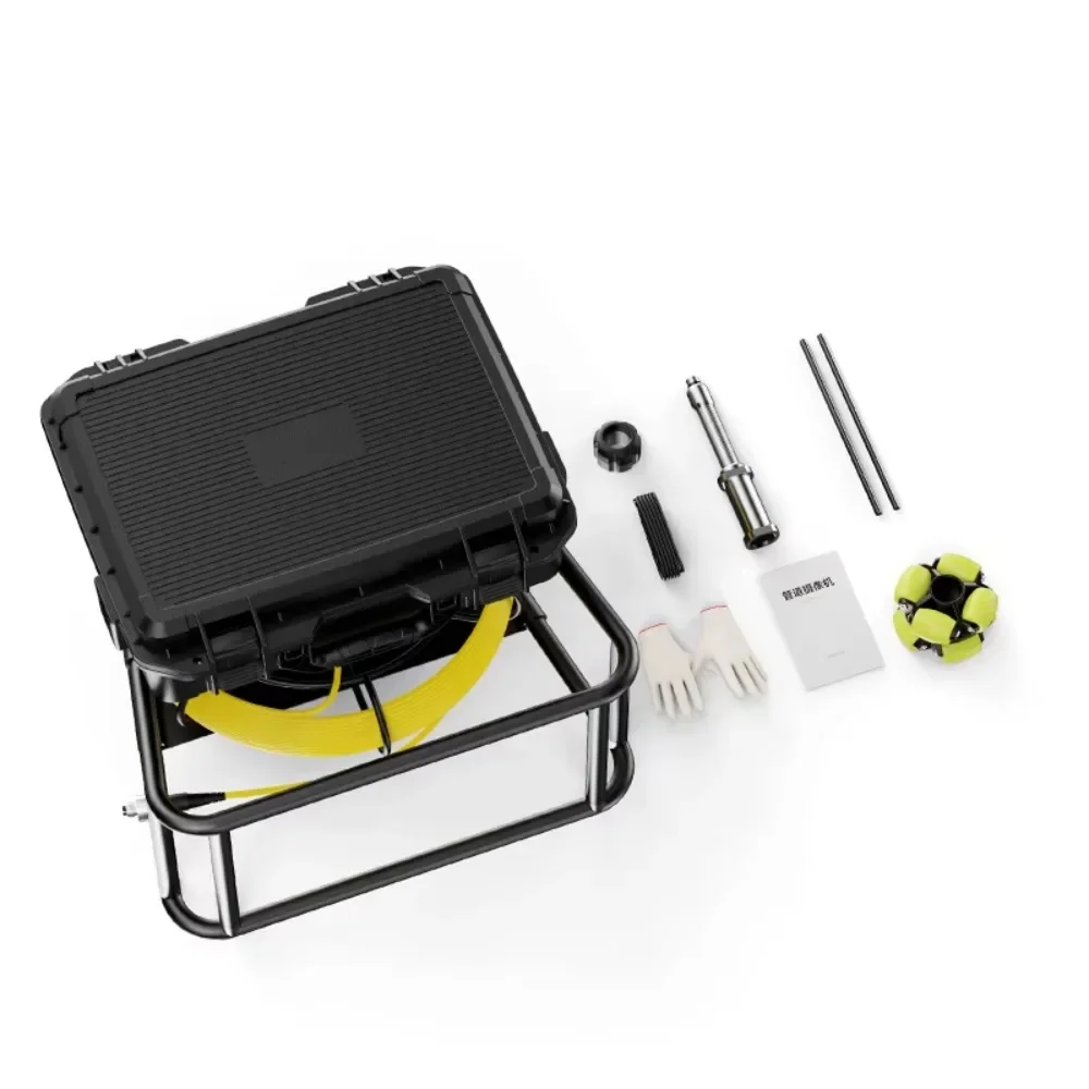 

Ручное портативное зеркало для проверки канализационных труб, 512 Гц, толкатель высокой четкости, дренажная труба, канализационная камера с объективом камеры 23 мм