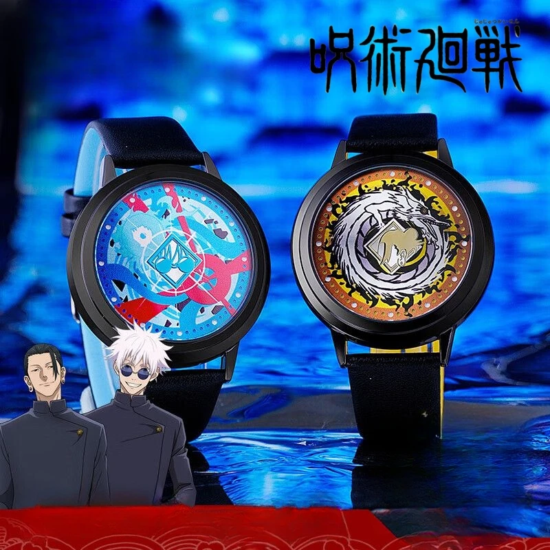 Jujutsu Kaisen Satoru Gojo Getou Suguru Watch Anime Peripherals Cute Cartoon Touch Screen Watch Kawaii Birthday Gift for Friends