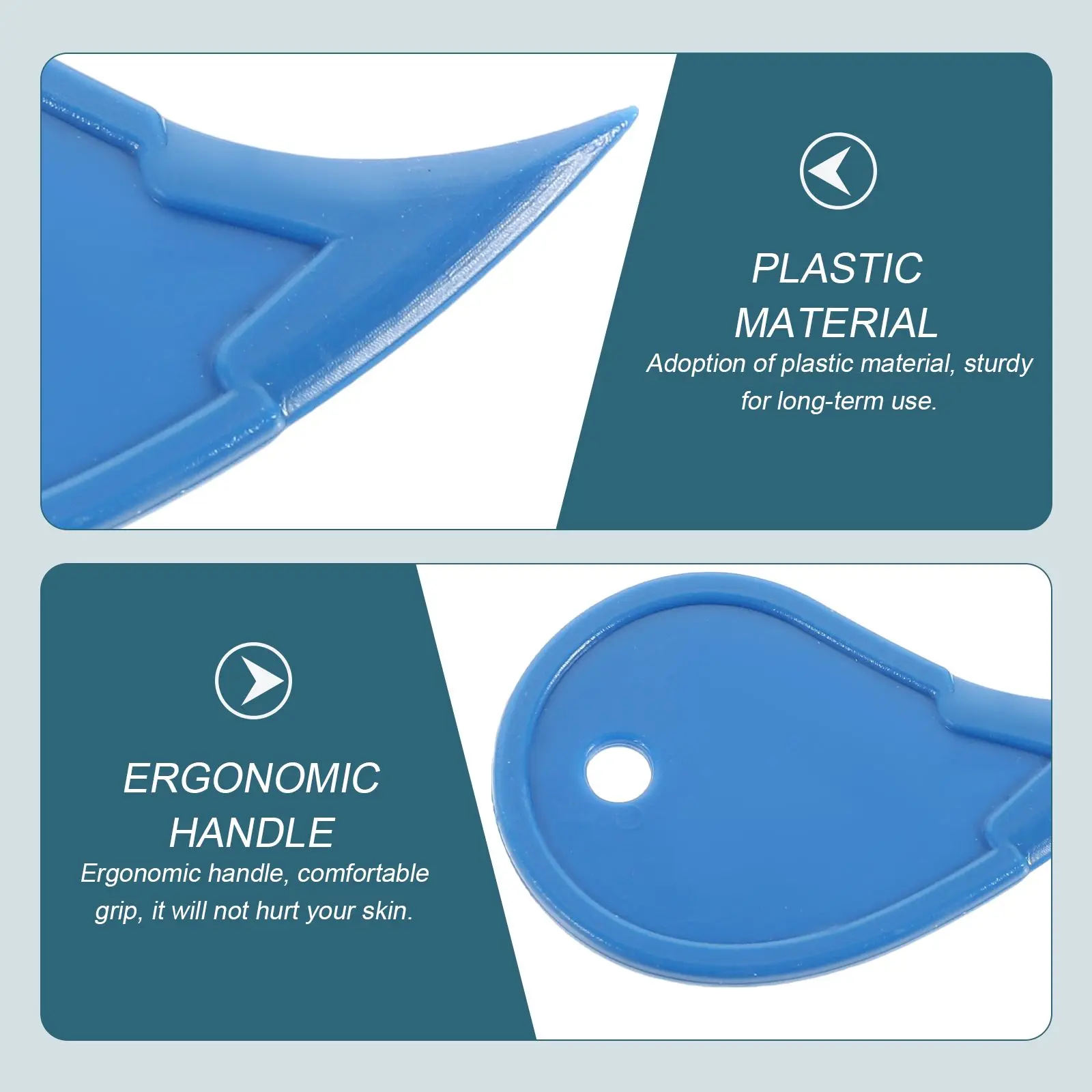 500 Pcs Opener Plastic Seal Envelope Opening Tools Mini Multifunction Man