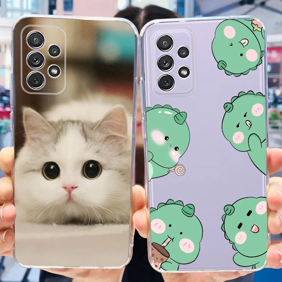 Śliczne etui do Samsung Galaxy A53 A73 A33 5G miękkie silikonowe etui na tył TPU do Samsung A33 A53 A73 5G SM-A536B A336B A736B
