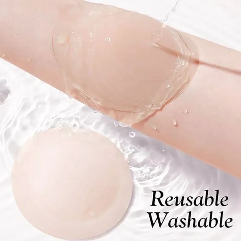 2-10PCS Silicone Nipple Cover Women Reusable Breast Lingerie Bra Sticker Invisible Petal Lift Up Adhesive Pads Chest Pasties image 4