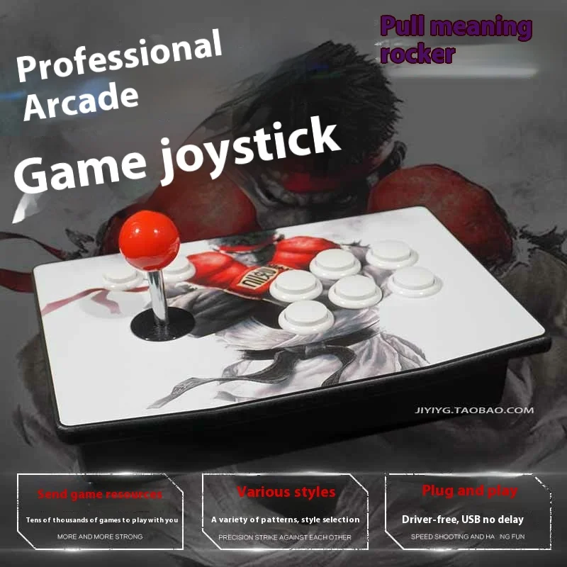 Fighting Joystick KOF15 SF6 Tekken7  Arcade Joystick For Two People No Delay Mobile Computer Home Game Console GamePad  Gift