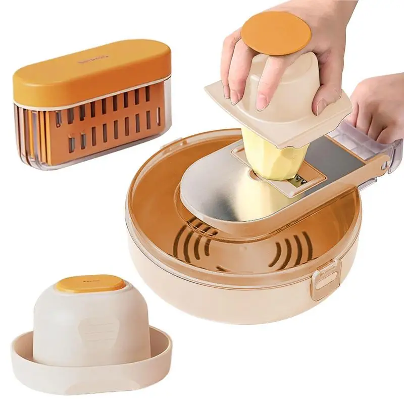 Vegetable Slicer Portable Fruit Vagetable Processor Reuseable Vagetable Chopper Multifunctional Manual Potato carrot Cutter