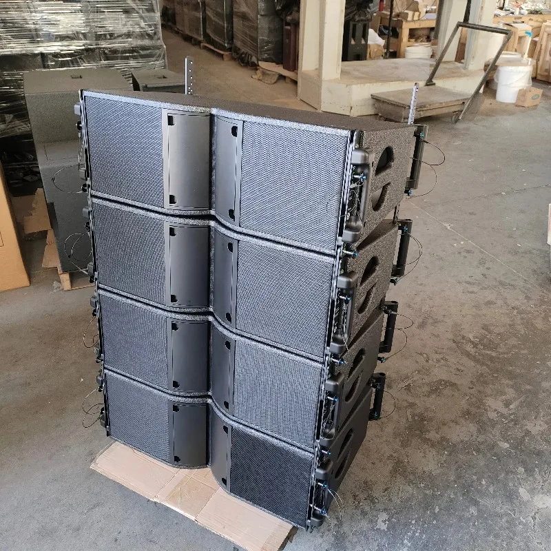 

K210 Double 10 Inch Passive Line Array 2 Way Speaker Cabinet Audio Stage DJ Professional Speaker Enclosure