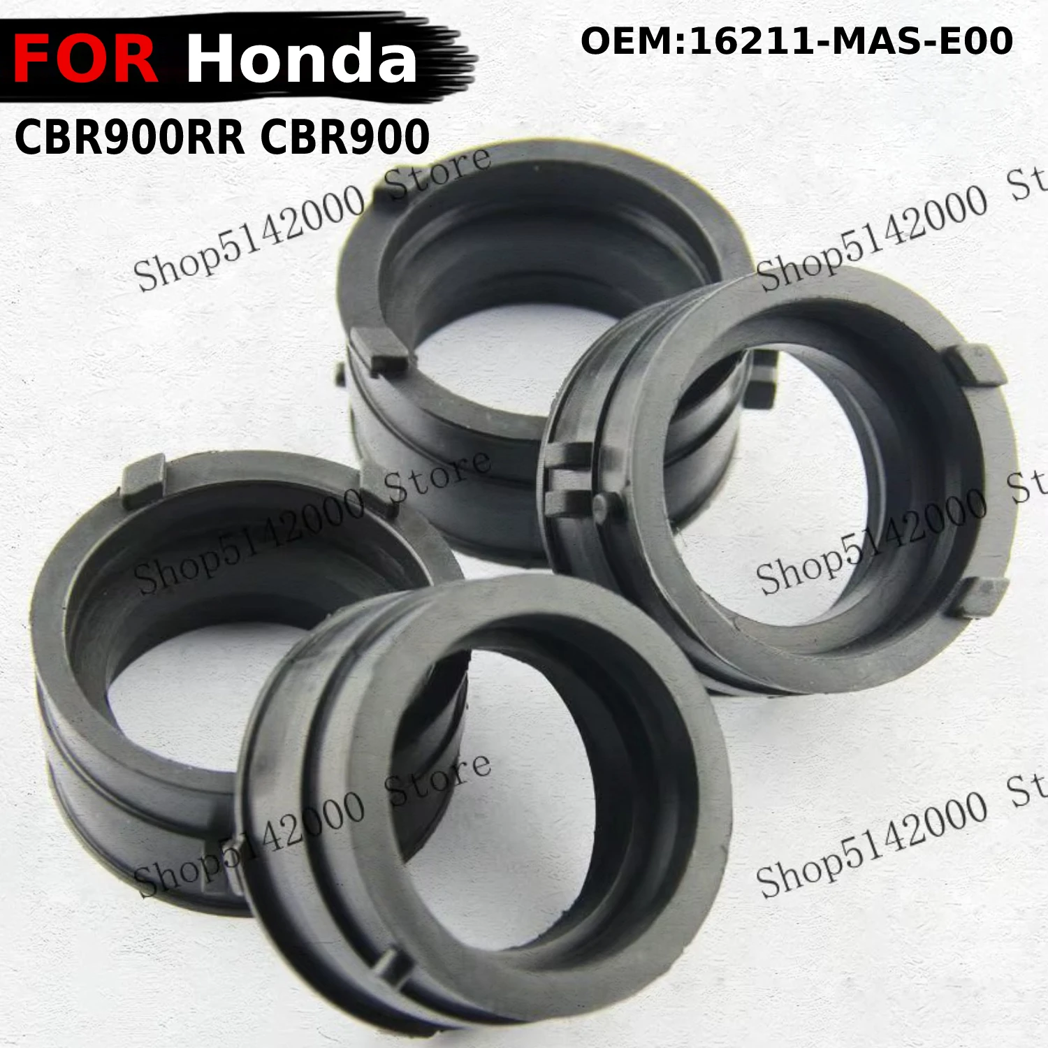 

4 шт. переходник впускного коллектора мотоциклетного карбюратора для Honda CBR900 1993 - 1999 CBR900RR CBR 900 RR OEM:16211-MAS-E00