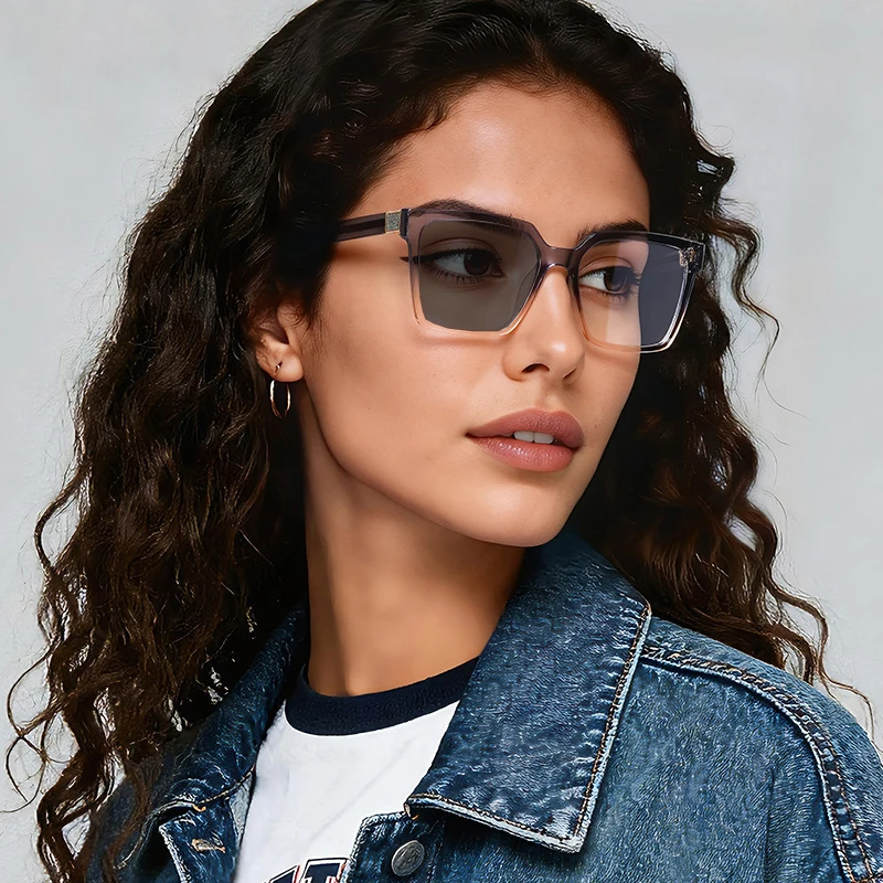 

Большие фотохромные очки для чтения, женские новые компьютерные очки Tr90 с диоптриями +0,25 +0,5 +2,25 +3,25 +4,25 +4,5 +5,0 +5 +6,0